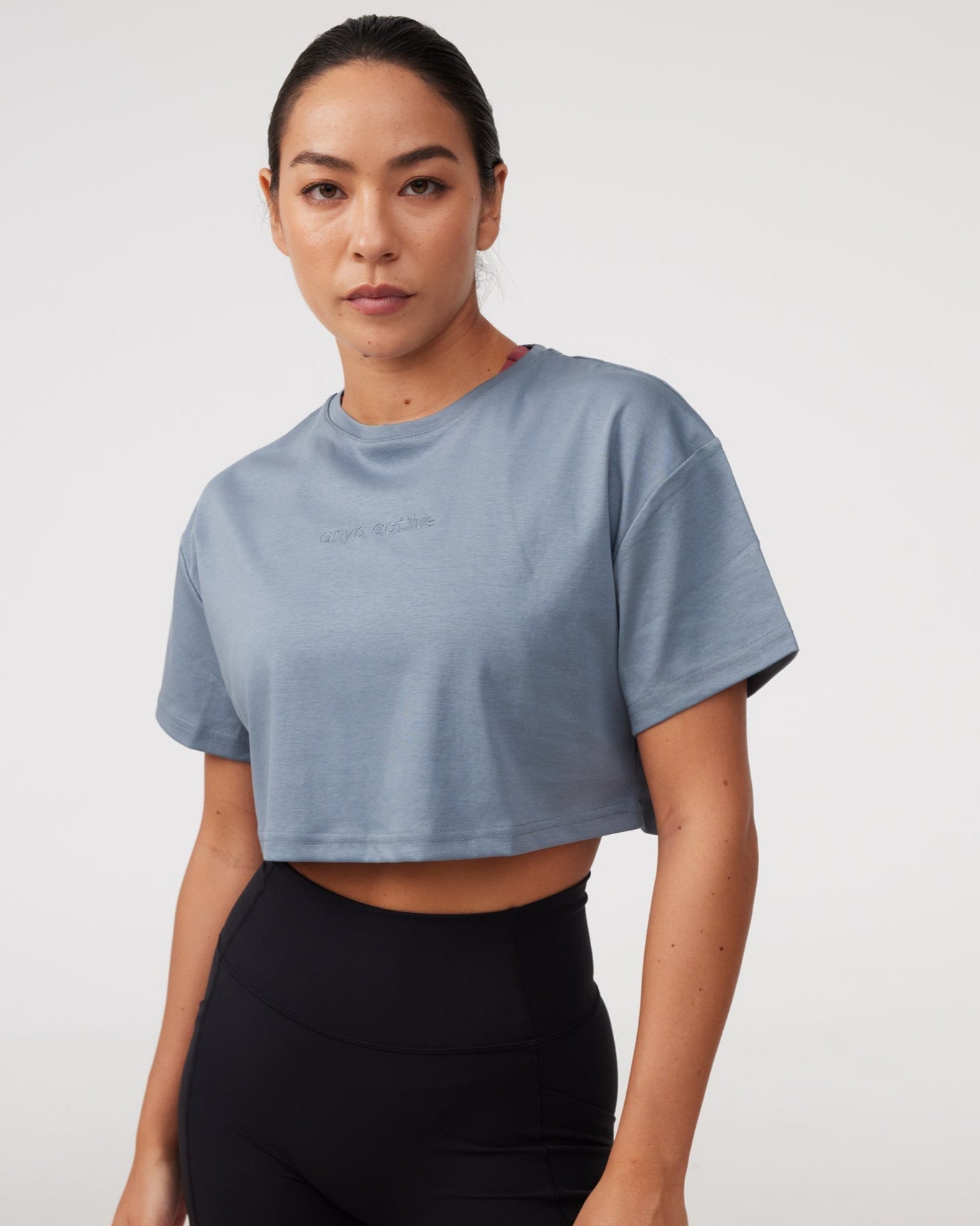 Studio Cropped Active Tee