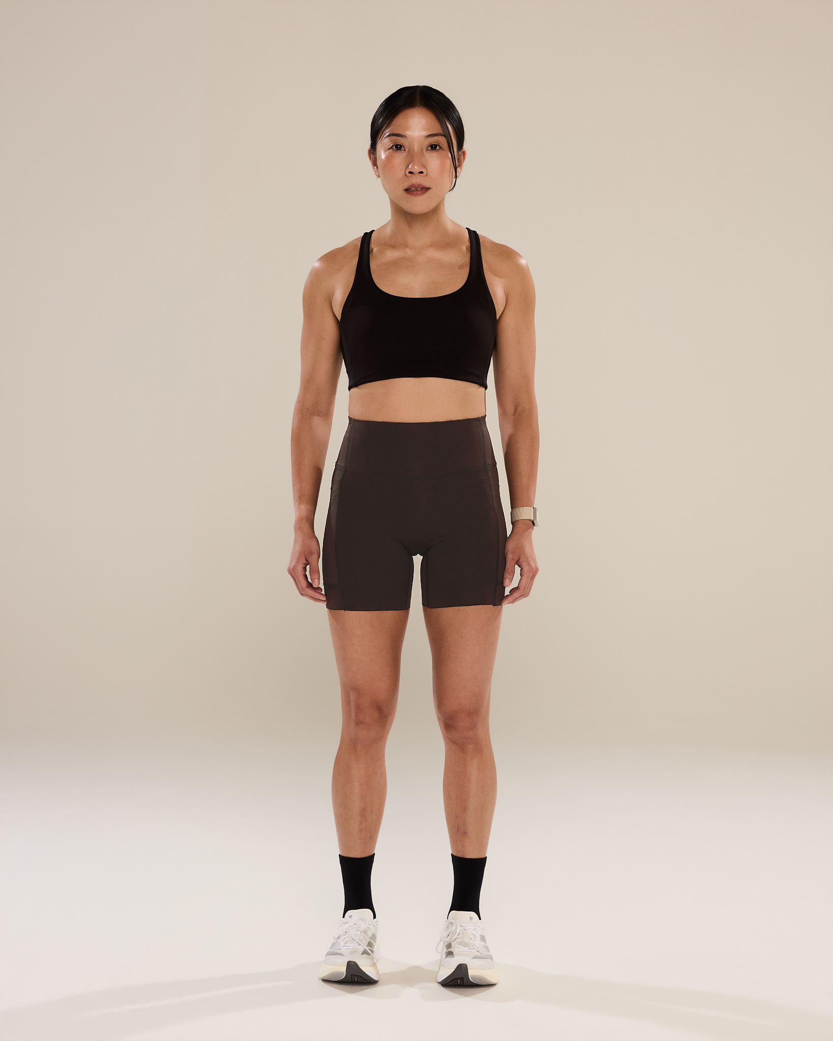 42 Compression Shorts in Espresso