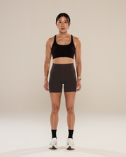 42 Compression Shorts in Espresso