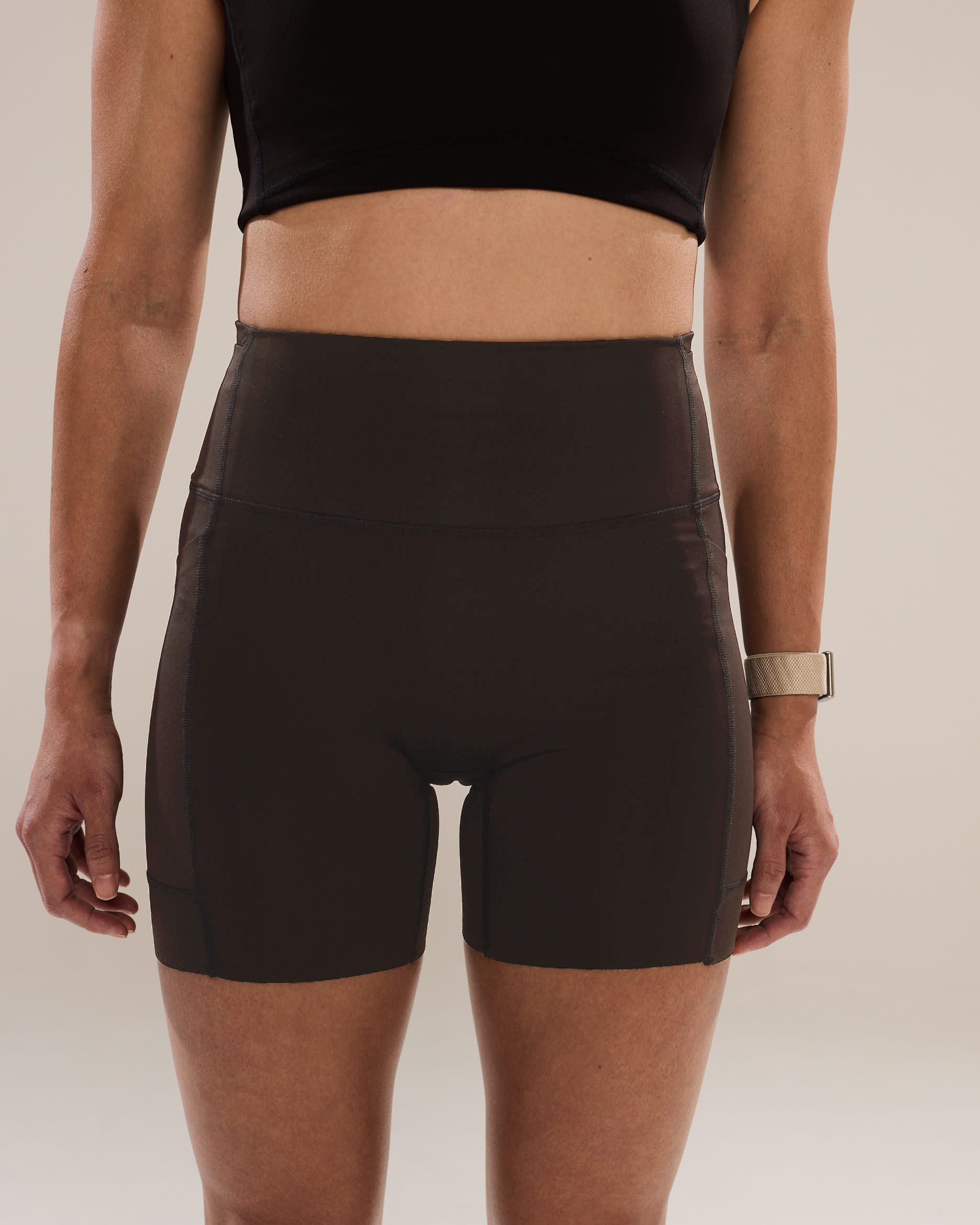 42 Compression Shorts in Espresso