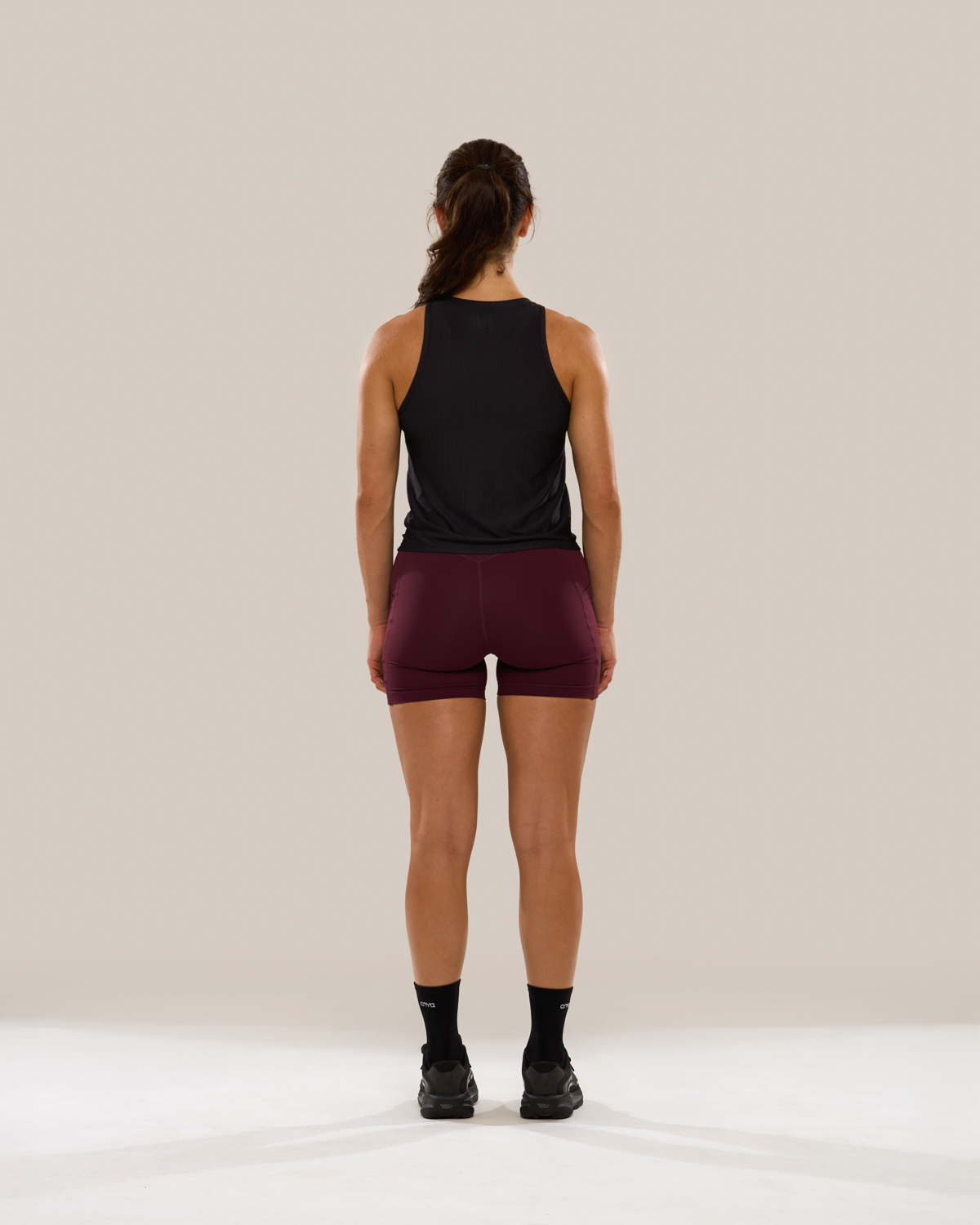 Training Singlet in Black Sesame