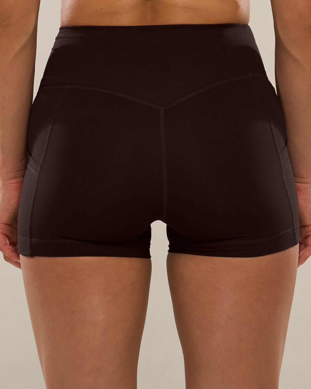 Pocket Shorts (Petite 3") in Ganache