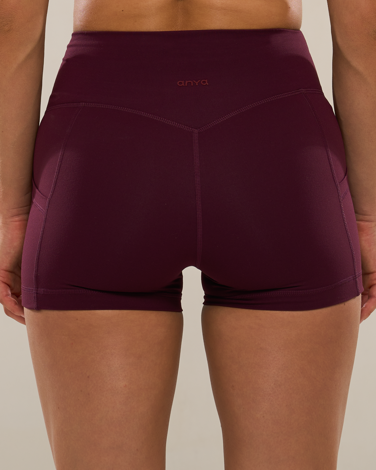 Pocket Shorts (Petite 3") in Winetasting