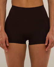 Pocket Shorts (Petite 3") in Ganache