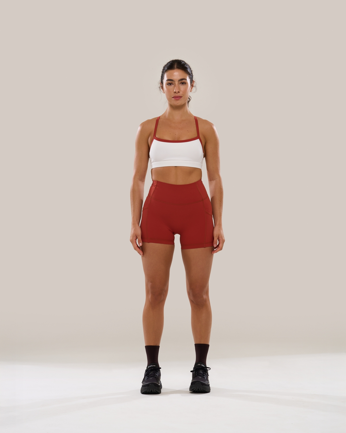 Focus Bra in Glow Orange