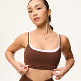 [AA x Eugena] Double Up Bra in Chocolate
