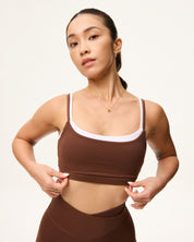 [AA x Eugena] Double Up Bra in Chocolate