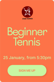 #withAnya: Beginner's Tennis Class (5:30pm)