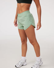 Pace Yourself Shorts in Spearmint