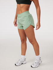 Pace Yourself Shorts in Spearmint