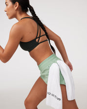 Pace Yourself Shorts in Spearmint