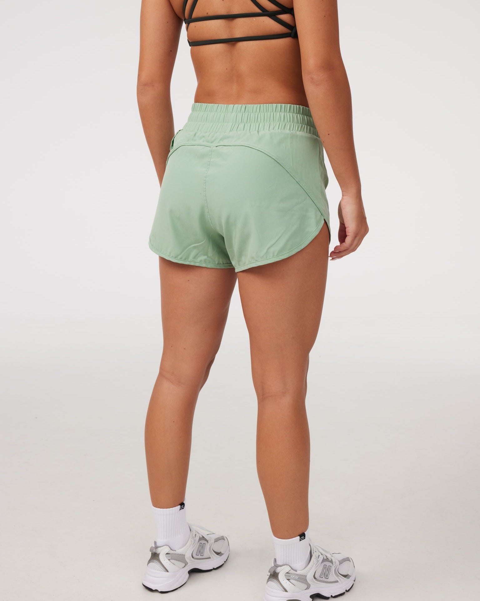 Pace Yourself Shorts in Spearmint