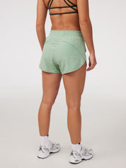 Pace Yourself Shorts in Spearmint