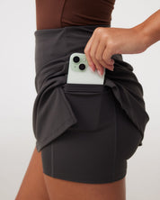 A-Line Skort in Moon