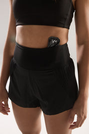 Split Shorts (Inner Shorts) in Black Sesame