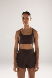 Mileage Bra in Espresso