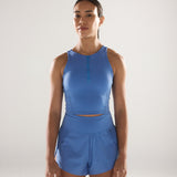 Race Day High Neck Crop in Bolt