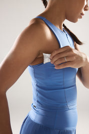 Race Day High Neck Crop in Bolt
