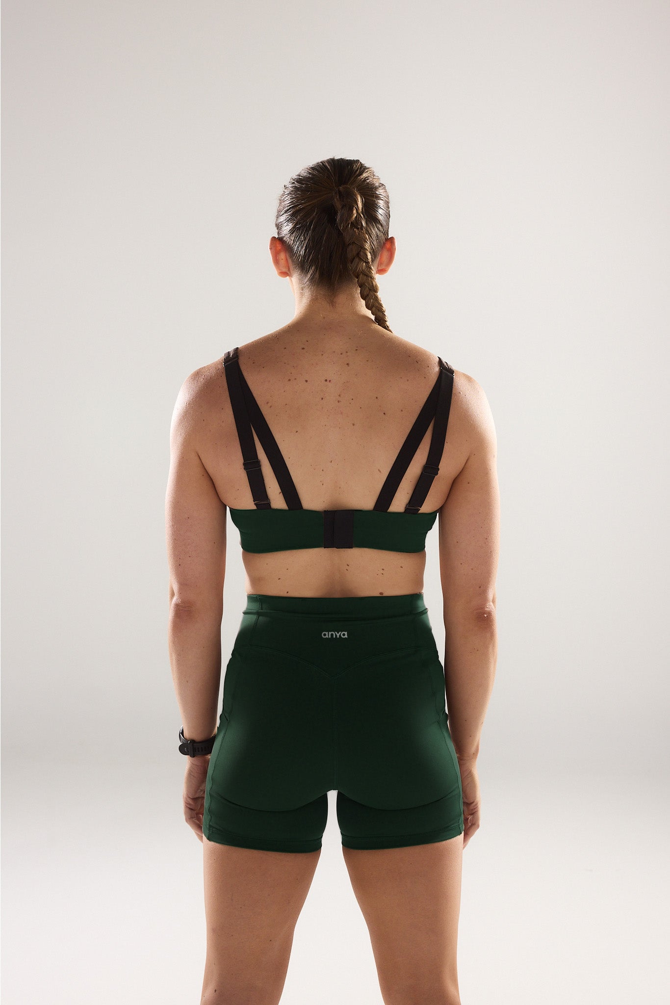 Race Pocket Shorts (Mini 4") in Strike