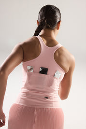 Race Day High Neck Crop in Shock