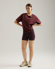 Oversized Tee in Beet