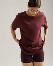 Oversized Tee in Beet