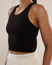 Unlock 3-in-1 Run Bra in Black Sesame