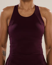 Unlock 3-in-1 Run Bra in Winetasting