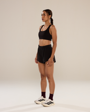 Hold The Pace Shorts in Black Sesame