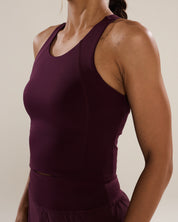 Unlock 3-in-1 Run Bra in Winetasting