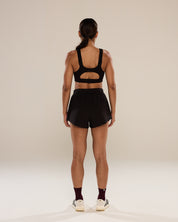 Hold The Pace Shorts in Black Sesame