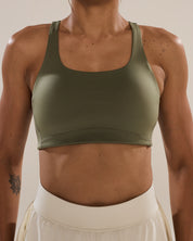 Mileage Bra in Olivine
