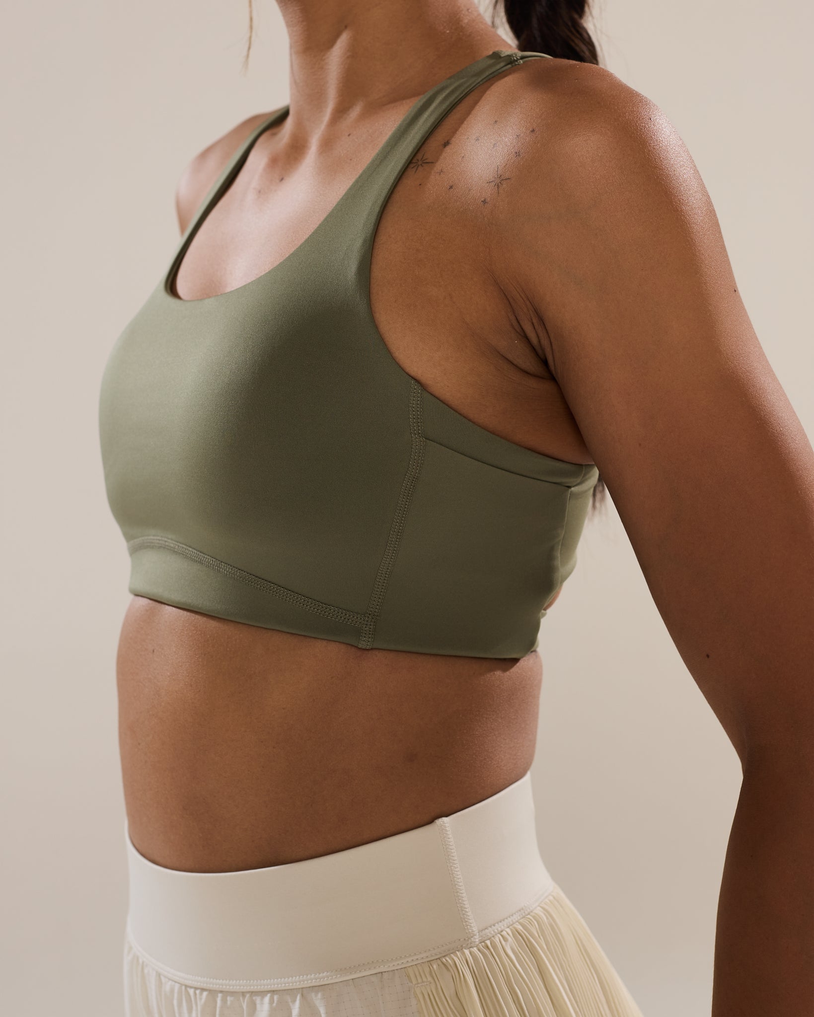 Mileage Bra in Olivine