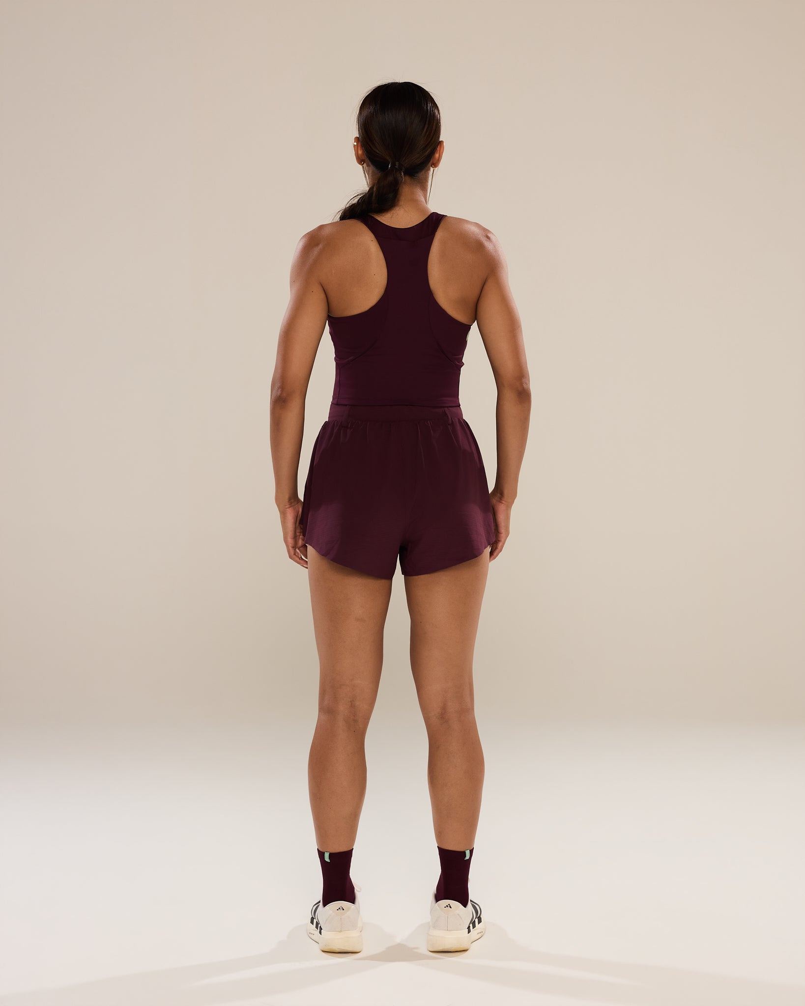 Hold The Pace Shorts in Winetasting