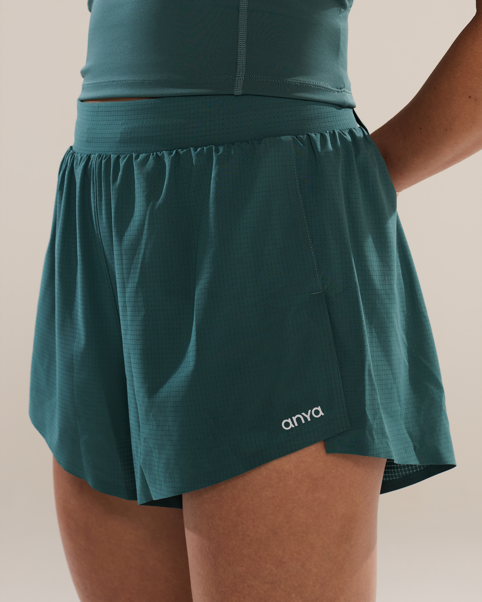 Hold The Pace Shorts in Jasper