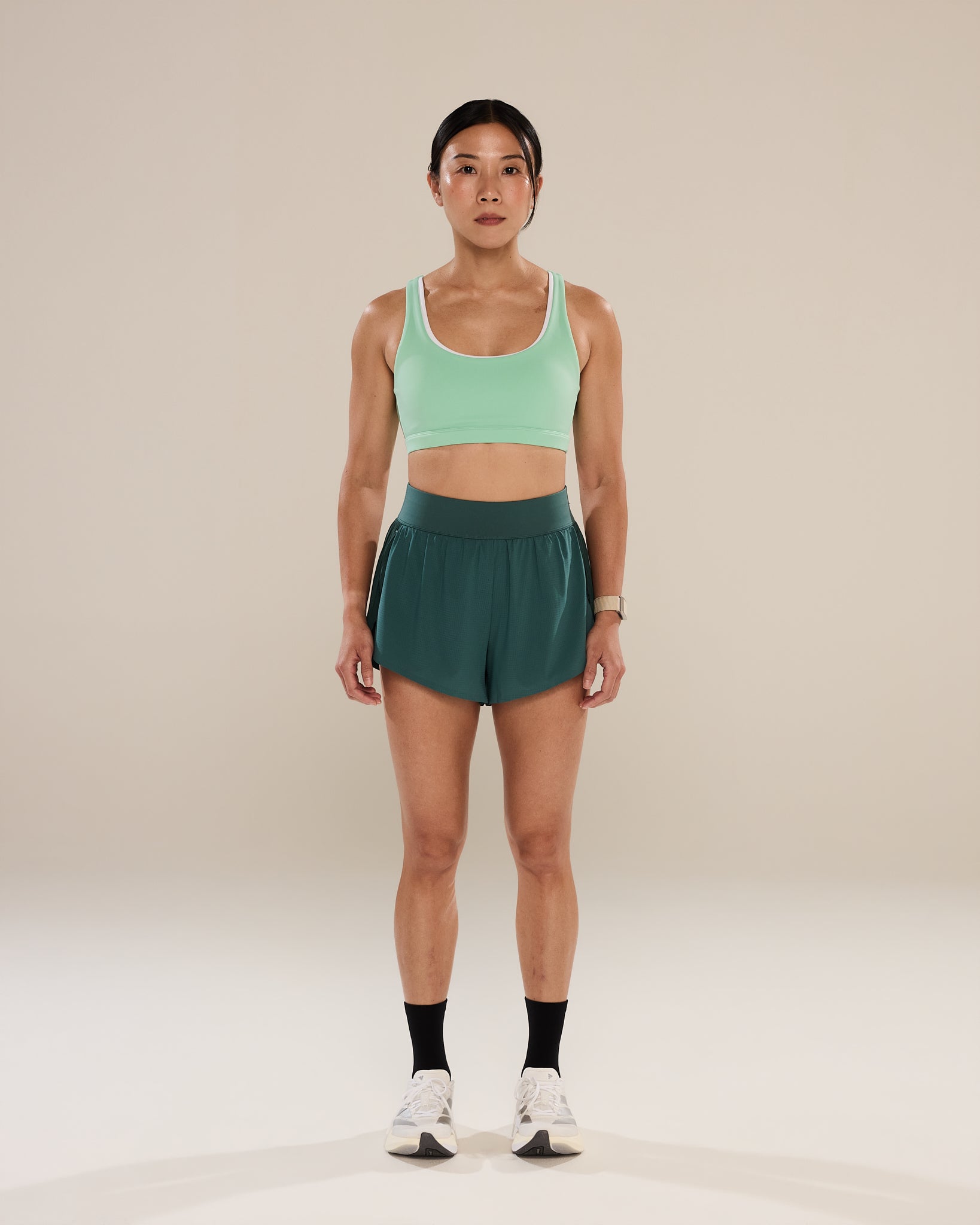 Circle Back Layered Bra in Neptune
