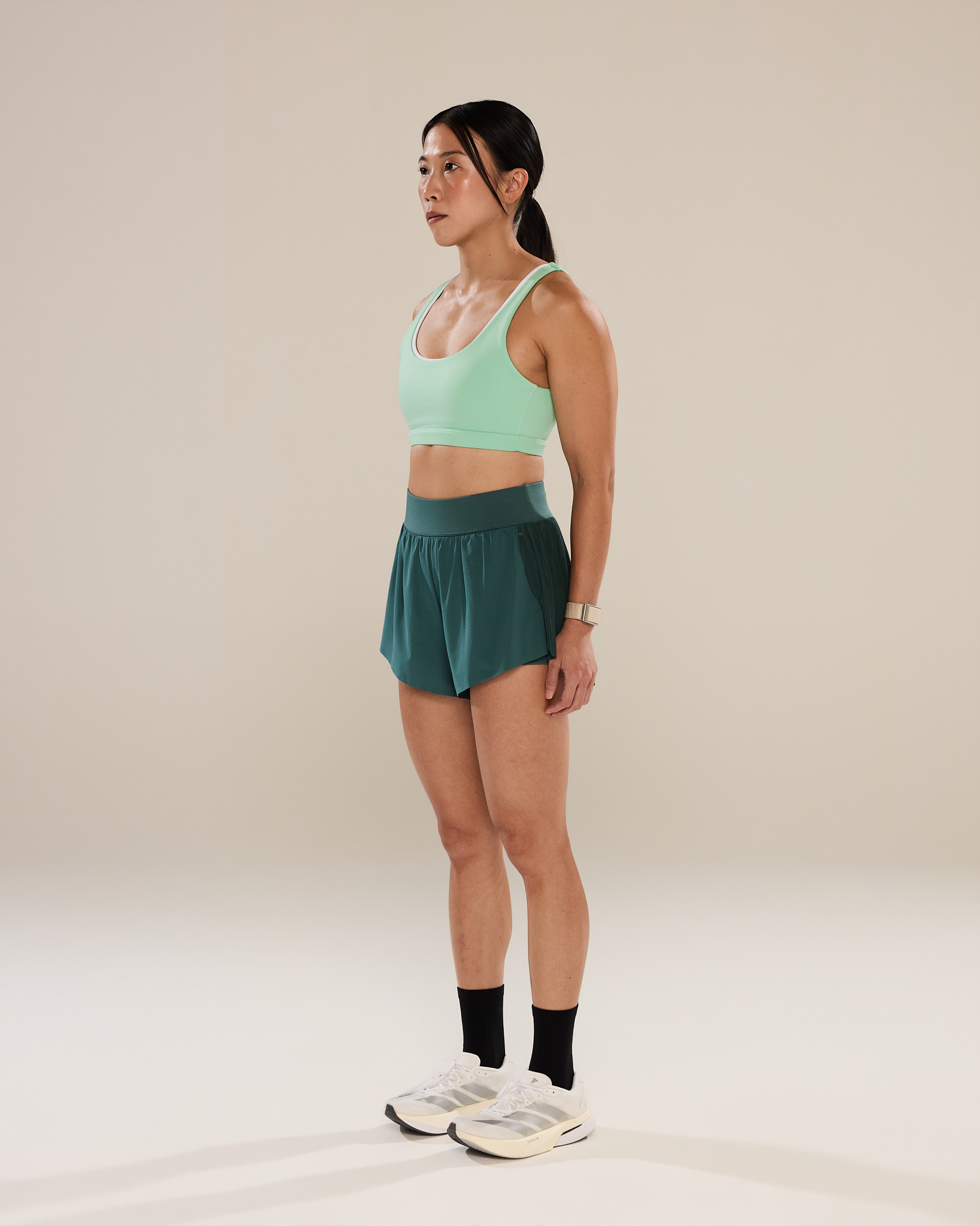Circle Back Layered Bra in Neptune