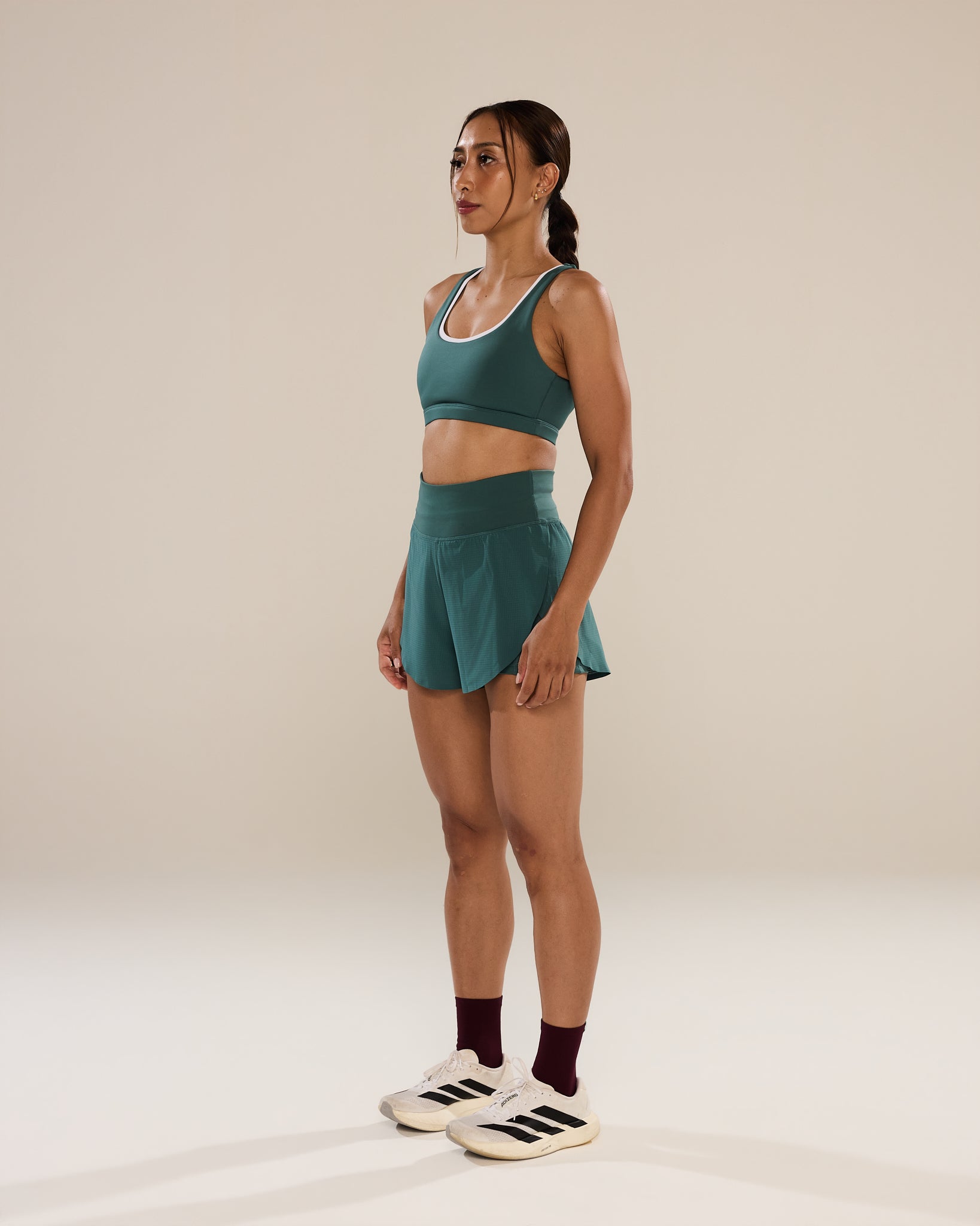 Circle Back Layered Bra in Jasper