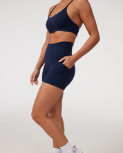 Pocket Shorts (Mini 4") in Dive