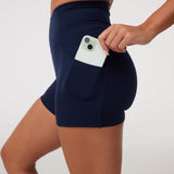 Pocket Shorts (Mini 4") in Dive