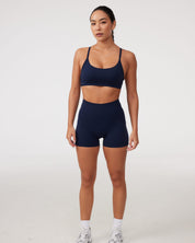 Pocket Shorts (Mini 4") in Dive