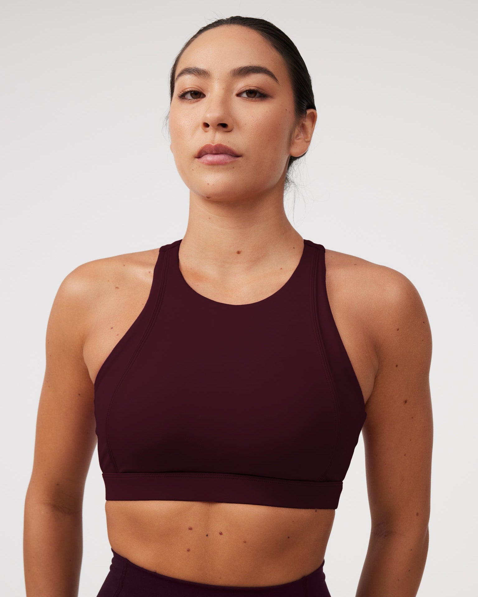 Contour High Neck Bra in Sister