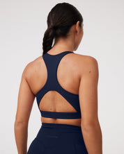 Contour High Neck Bra in Dive