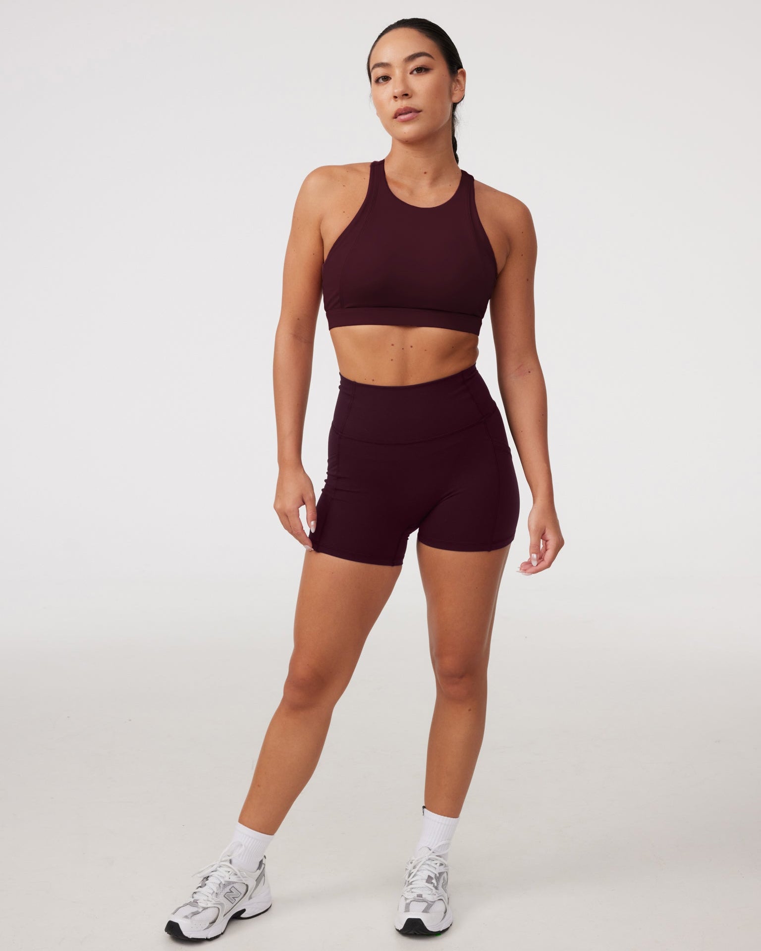 Contour High Neck Bra in Sister