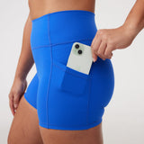 Pocket Shorts (Mini 4") in Electric