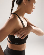 Mileage Bra in Black Sesame
