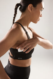 Mileage Bra in Black Sesame