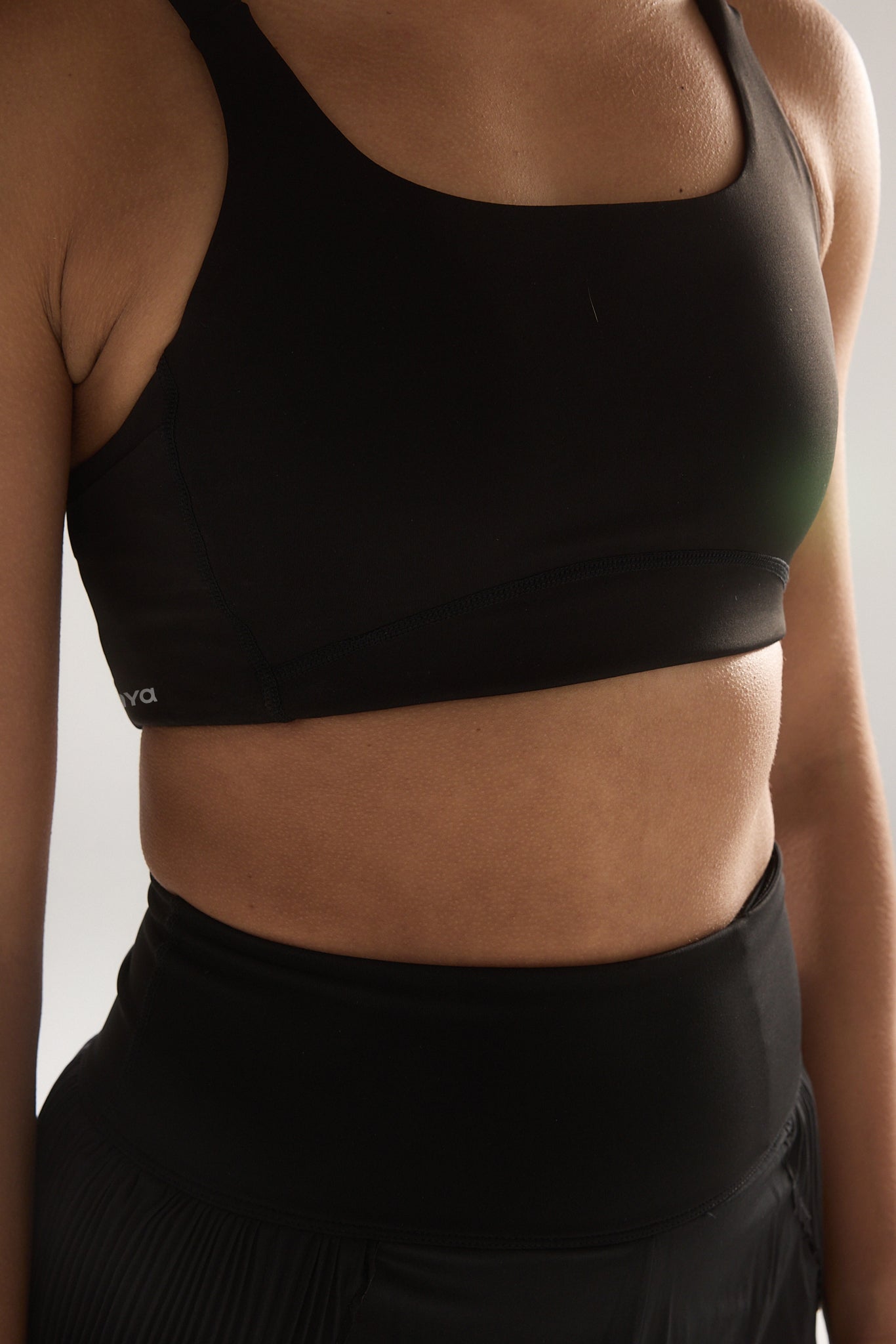 Mileage Bra in Black Sesame