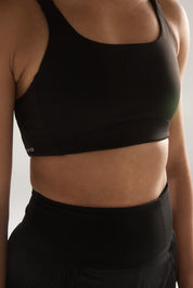 Mileage Bra in Black Sesame