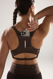 Mileage Bra in Espresso